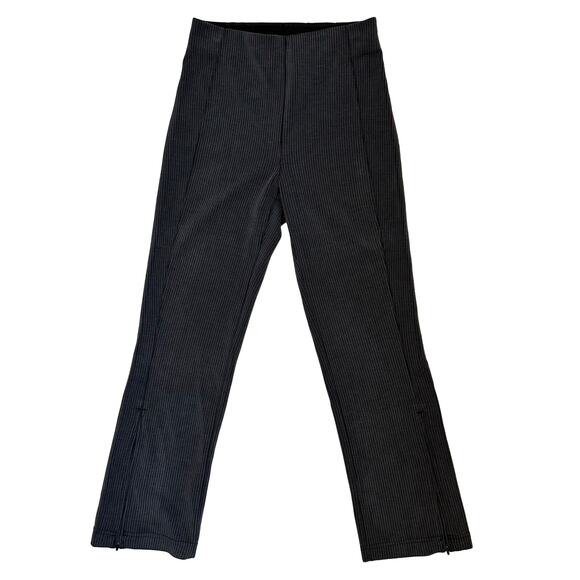 lululemon athletica Pants - LULULEMON Ribbed Softstreme Zip-Leg High-Rise Cropped Pant 25"